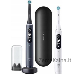 „Oral-B IO Series 7 Duo 2“ šepetėlis. Balta/juoda