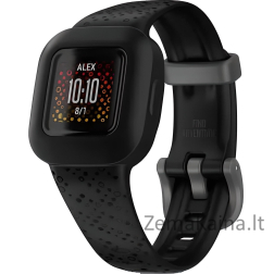 „Smartband Garmin Vivofit Junior 3“ juoda kosminė juoda spalva