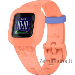 „Smartband Garmin Vivofit Junior 3 Peach Leopard Orange“
