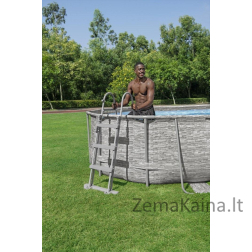 „Bestway“ rėmo baseinas 16 x 10 pėdų / 488 x 305 x 107 cm galios plienas