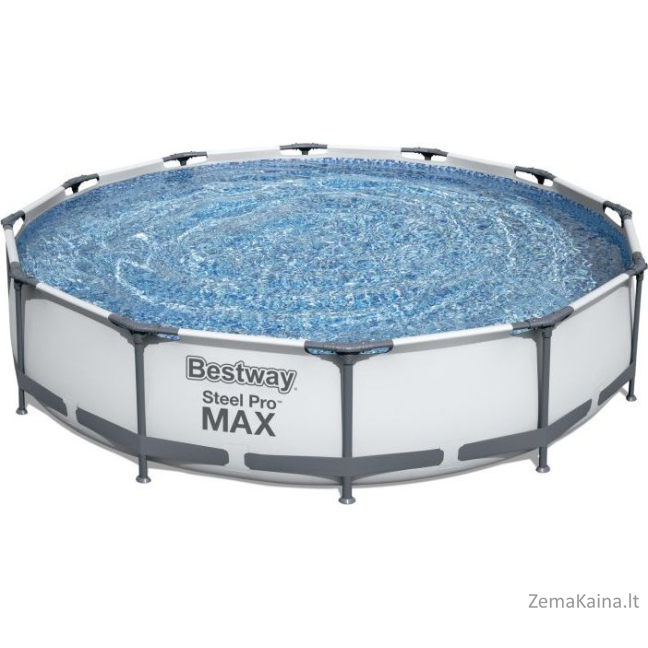 „Bestway Steel Pro Max“ 366x76cm 56416 „Bestway“ stalago baseinas