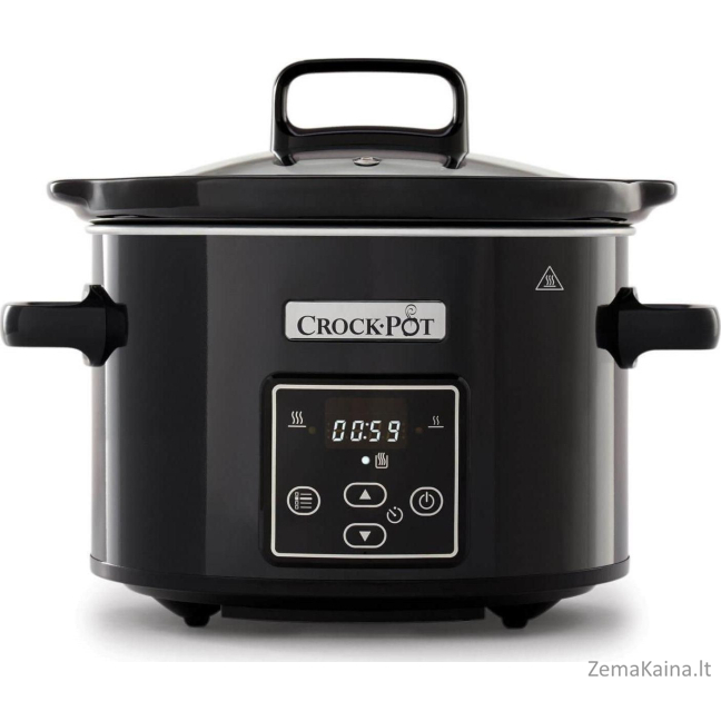 „Crock-Pot Crock-Pot“ lėto matuoklio CSC061X 2,4 l juodos spalvos