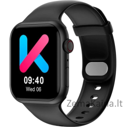 „Smartwatch Kumi Ku3 Meta Black“ (ku-ku3M/Gy)