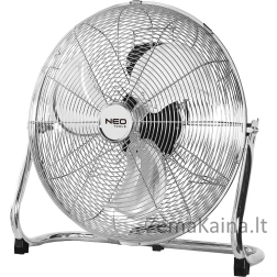 Neo ventiliatorius Grindinis ventiliatorius 100W, skersmuo 45 cm, 3 oro greičiai