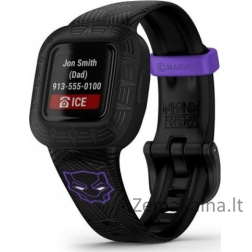 Smartband Garmin Garmin vivofit jr. 3 Juodoji pantera, specialusis leidimas