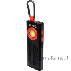 Yato YATO DARBO LEMPA 500LM, 2000MAH, GARSIAKARIAIS