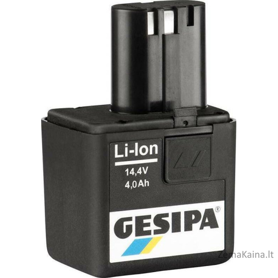 GESIPA Ličio jonų akumuliatorius, 14,4 V / 4,0 Ah GESIPA