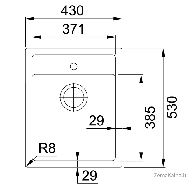 114.0500.019  Plautuvė SID 610-40 Carbon 1