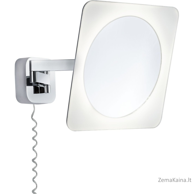 Paulmann Bela kosmetinis veidrodis IP44 LED kosmetinis veidrodis 5.7W chromas/baltas/230V/akrilas