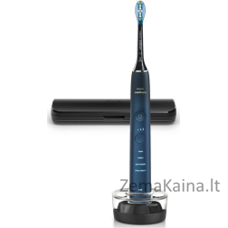 „Philips Sonicar Sonicare DiamondClean 9000 Hx9911/88“ tamsiai mėlynasis šepetėlis