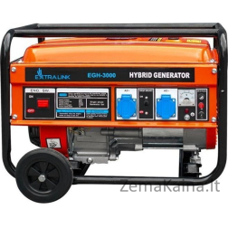 ExtraLink generatorius Hibridinis 3kW EGH-3000 elektros generatorius