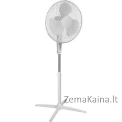Tristar ventiliatorius Tristar VE-5898 pjedestalo ventiliatorius Skersmuo 40 cm, Balta, Pavarų skaičius 3, 45 W, Virpesiai