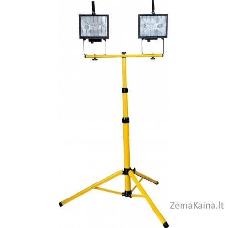 „Mega“ dviguba halogeninė lemputė ant 2x500WMEGA trikojo - 66157