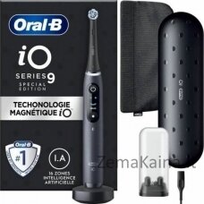 Oral-B iO Series 9 Special Edition Black Black Onyx dantų šepetėlis