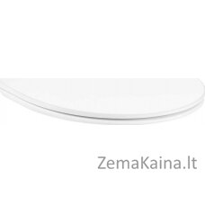 Toya FALA klozeto sėdynė SLIM 2in1 UF LĖTAI UŽDARYMOSI