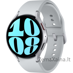 „Samsung Galaxy Watch 6“ nerūdijančio plieno 44 mm LTE išmanusis laikrodis pilkas (SM-R945FZSAEUE)