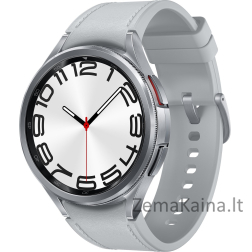 „Samsung Galaxy Watch 6 Classic“ nerūdijančio plieno 47 mm LTE išmanusis laikrodis pilkas (SM-R965FZSAEUE)