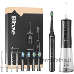 Bitvae D2+C2 dantų šepetėlis juodas