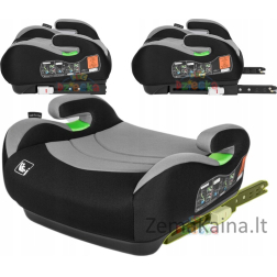 Lionelo LUUK FIX i-SIZE autokėdutė BOSTER GREY STONE