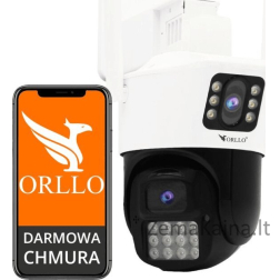 ORLLO IP kamera Orllo Z19 dviguba pasukama lauko IP kamera Wi-Fi 2Mpx