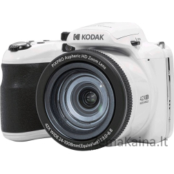 Kodak skaitmeninis fotoaparatas Kodak Astro Zoom AZ425 1/2,3 colio 20,68 MP BSI CMOS 5184 x 3888 px juoda, balta