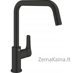 Grohe Eurosmart virtuvinis maišytuvas Vieno svirties kriauklės maišytuvas, DN 15, matinė juoda