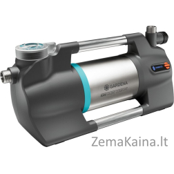Gardena GARDENA sodo siurblys 6300 SilentComfort (tamsiai pilkas / nerūdijantis plienas, 1050 vatų, Bluetooth, 2023 modelis)