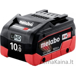 „Metabo LiHD“ baterija 18 V – 10,0 Ah (625549000)