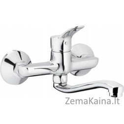 KFA virtuvinis maišytuvas MORRIS KITCHEN MIŠYPĖJAS, MONTUOJAMAS SIENĄ SU IŠĖJIMO ANGA 200 MM, CROMAS