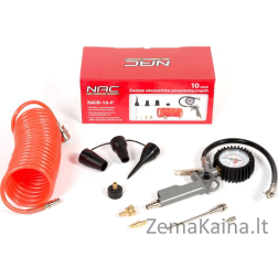 NAC įrankių rinkinys NAC PNEUMATIC SET 10 vnt.