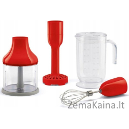 Smeg puodelio maišytuvas Smeg hbac11rd Abehor Standmixer 4-Er-Set Red