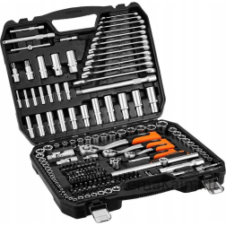 Neo įrankių rinkinys Veržliarakčių rinkinys 220 vnt 1/2", 3/8", 1/4" / - 10-220