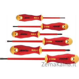 Felo įrankių rinkinys Ergonic VDE 3.0/ 4.0/ 5.5/ PH1 /PH2/ Z2 rinkinys + magnetizatorius