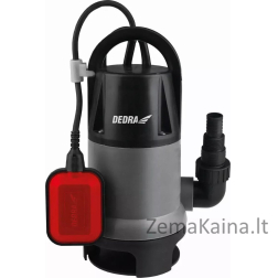 PLASTIKINIS 900 W PANDARDINIS SIURBLAS Dedra ŠVARIAM IR nešvariam VANDENIUI DED8843A
