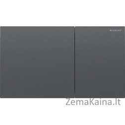 Geberit nuleidimo mygtukas Geberit Sigma70 nuleidimo mygtukas, priekis, nerūdijantis plienas, juodas chromas