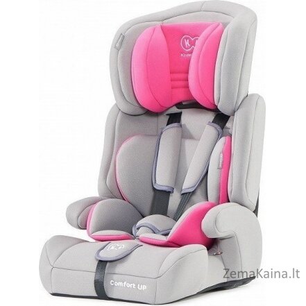 KinderKraft autokėdutė COMFORT UP i-Size autokėdutė 76-150 cm ROŽINĖ 9-36kg