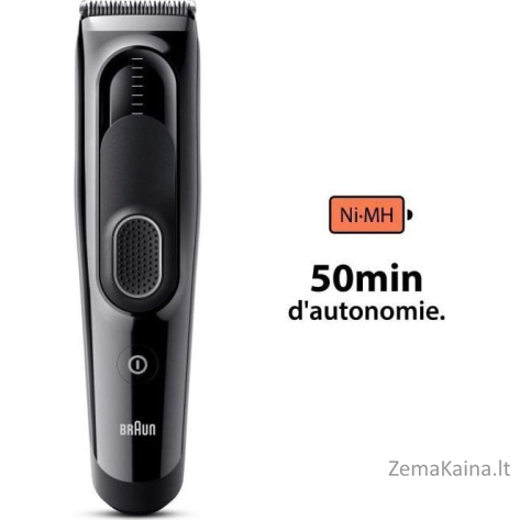 Braun HairClipper Series 5 HC5310 juoda plaukų kirpimo mašinėlė