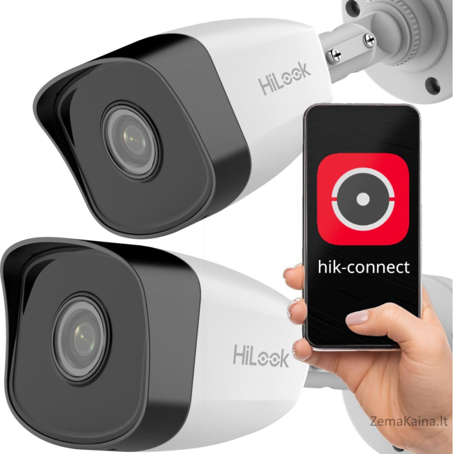 HiLook IP kamera Hilook IP kamera Hikvision vamzdis 2MP IPCAM-B2 2,8mm