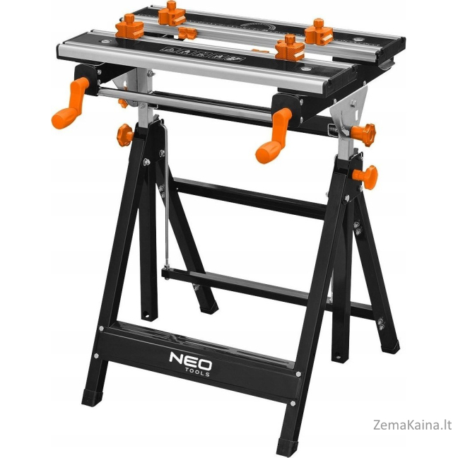 Neo Reguliuojamas darbastalis, aliuminis 60 x 58 x 77-107 cm