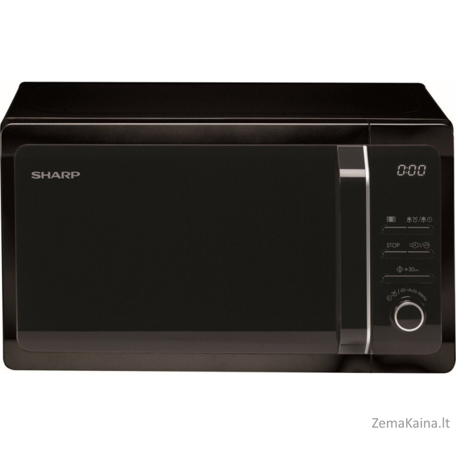 Sharp SHARP R243BK Mikrobangų krosnelė solo kompaktiška, 20l, 800W