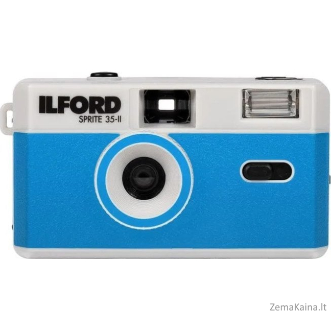Ilford Ilford Sprite 35-II skaitmeninis fotoaparatas, sidabrinis/mėlynas