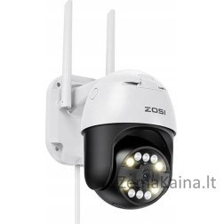 ZOSI IP kamera ZOSI C296 lauko IP kamera WiFi 8MP dual Pan Tilt IP66 + 32GB microSD kortelė