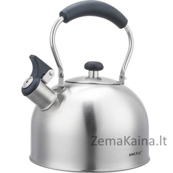 „KingHoff“ 2,5 l virdulys su švilpuku KINGHOFF KH-1859 SILVER