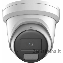 Hikvision IP kamera Hikvision kupolas DS-2CD2387G2H-LIUeF F4 (balta, 8 MP, 30 m. IR; 30 LED, hibridinė šviesa)