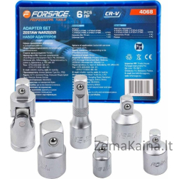 Forsage įrankių rinkinys 6 dalių adapterių rinkinys.