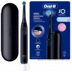 „Oral-B iO Series 2 Night Black“ su „Reiseetui“.