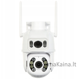 LAUKO SUKIMASIS IP KAMEROS ICSEE-W61SD-2 Wi-Fi Visų spalvų 2 X 3 Mpx 2 X 3,6 mm
