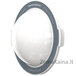 Darbinių lempų šviesą išsklaidantis difuzorius SCANGRIP DIFFUSER XX-LARGE 03.5952 skirtas NOVA 12, skirtas LIFE lempoms