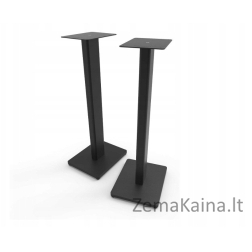 KANTO AUDIO 28" UNIVERSALIŲJŲ KNYGŲ LENTYNA GARBARIAUS Grindų stovas - Juodas (PARA)