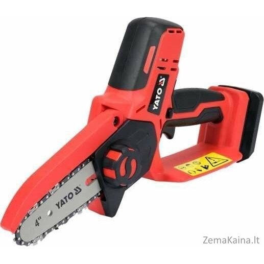 Yato grandininis pjūklas YATO CHAINSAW 18V 4" BE AKUMULIATORIŲ IR ĮKROVIMO